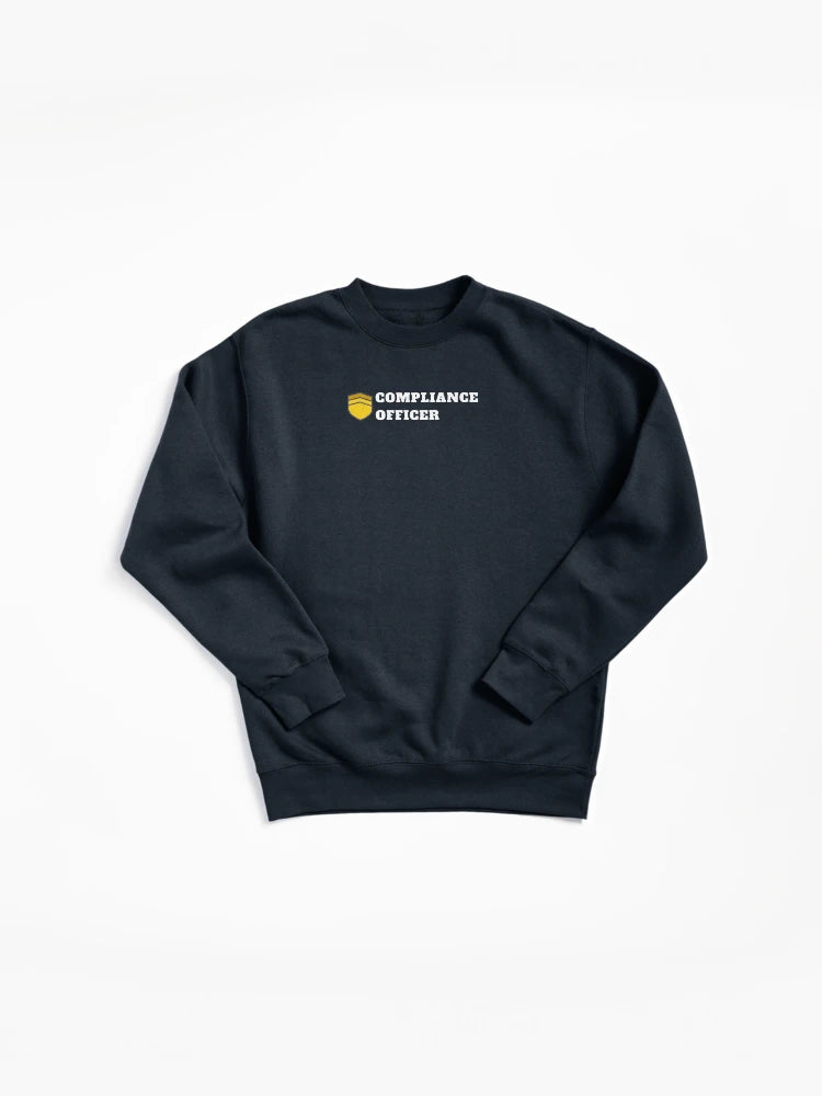 Compliance Officer T-Shirt Style: Professional Identity Pullover