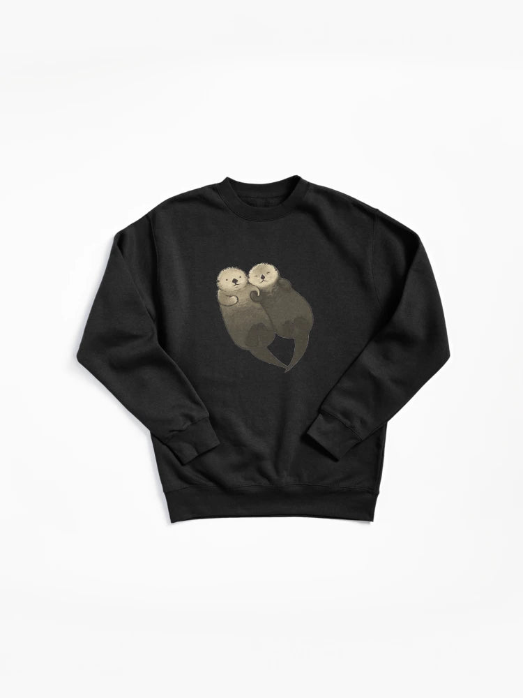 Significant Otters Pullover - Cute Couple Love Pullover Sweatshirt