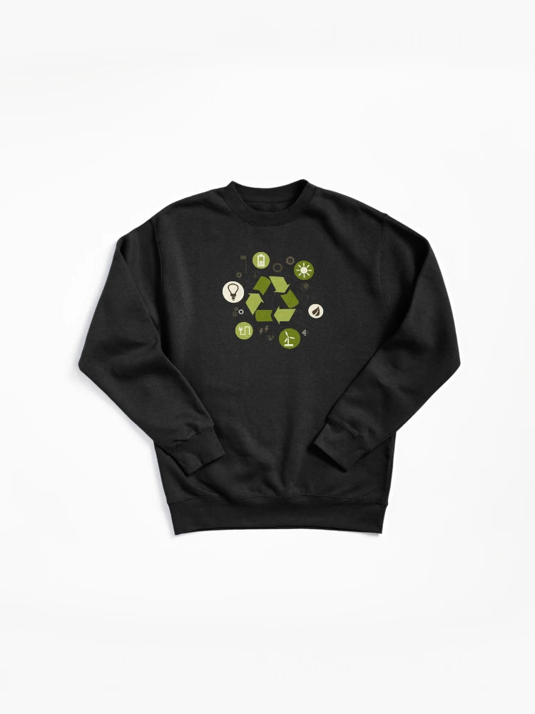 Ecological Circulation Nature Cycle Pullover Sweatshirt
