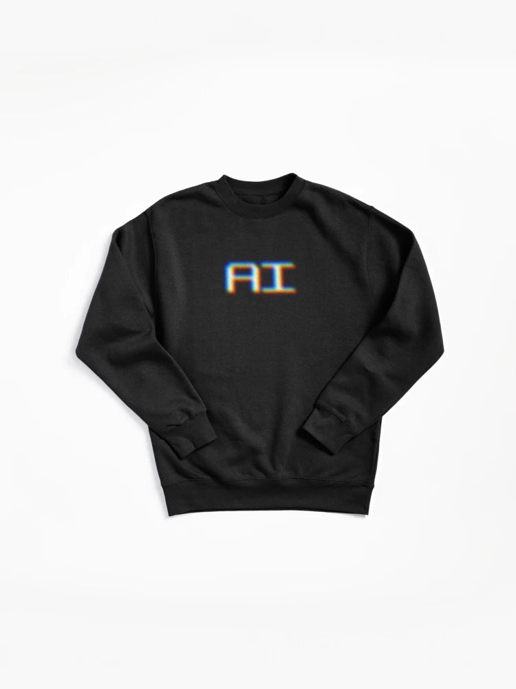 Artificial Intelligence Logo Pullover - AI Tech Pullover Sweatshirt