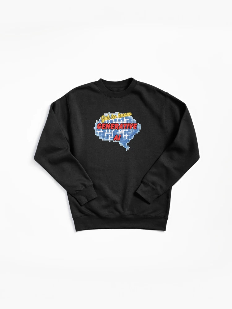 Generative AI Technology Pullover - Future Tech Pullover Sweatshirt