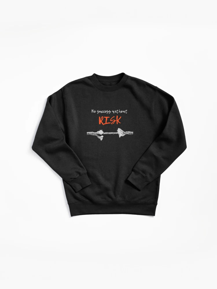 No Success Without Risk Pullover - Motivational Business Hoodie