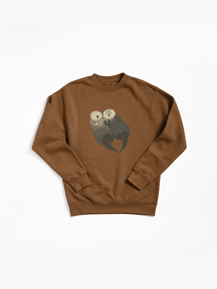 Significant Otters Pullover - Cute Couple Love Pullover Sweatshirt