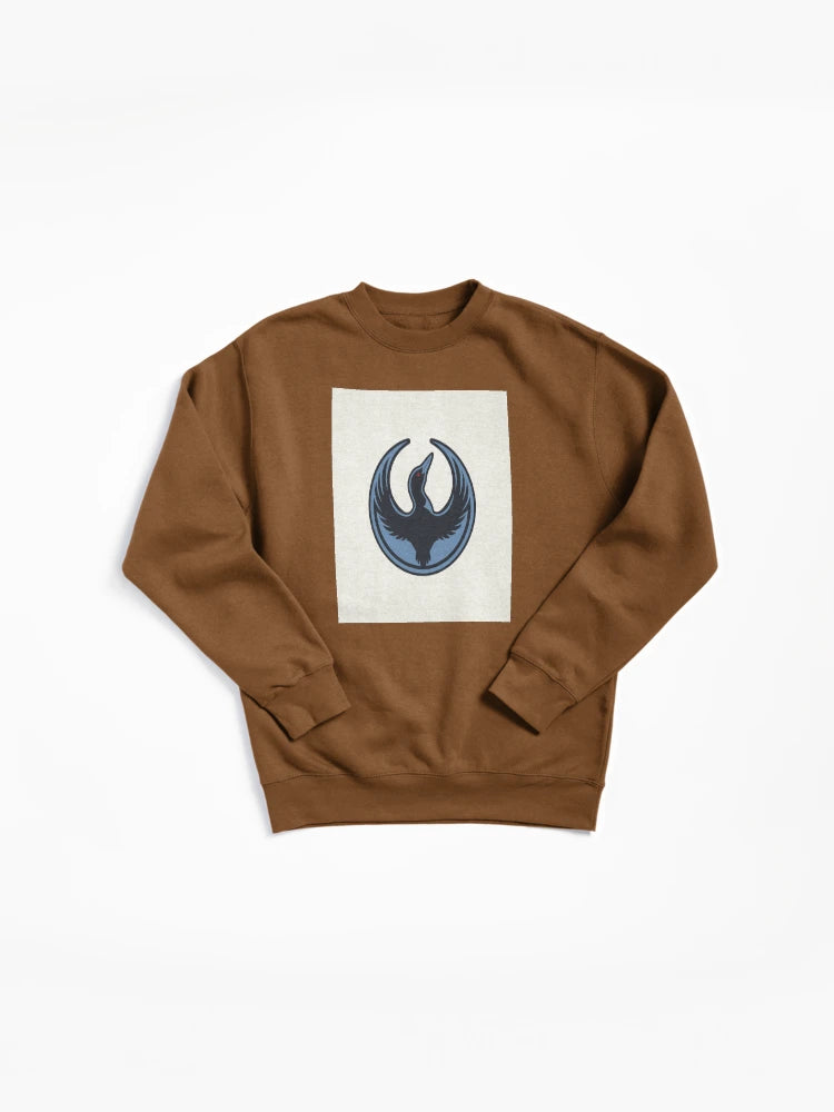 Rebel Loon Bird Pullover - Unique Graphic Pullover Sweatshirt