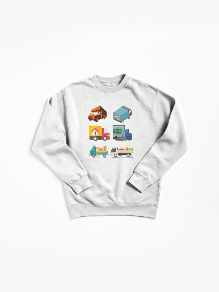 Moving Trucks Pullover Sweatshirt - Transportation Industry Gear