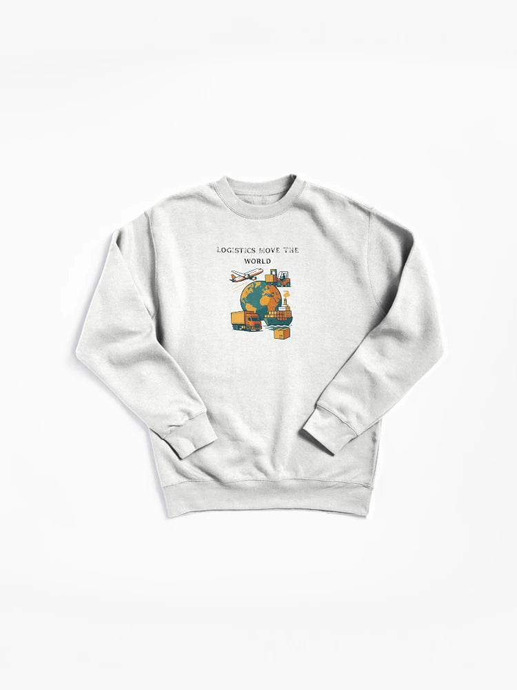 Logistics Power The Planet Pullover Sweatshirt - Global Trade
