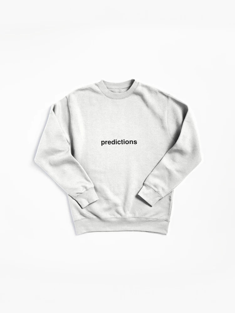 Future Predictions Graphic Pullover Sweatshirt - Data Analyst Style