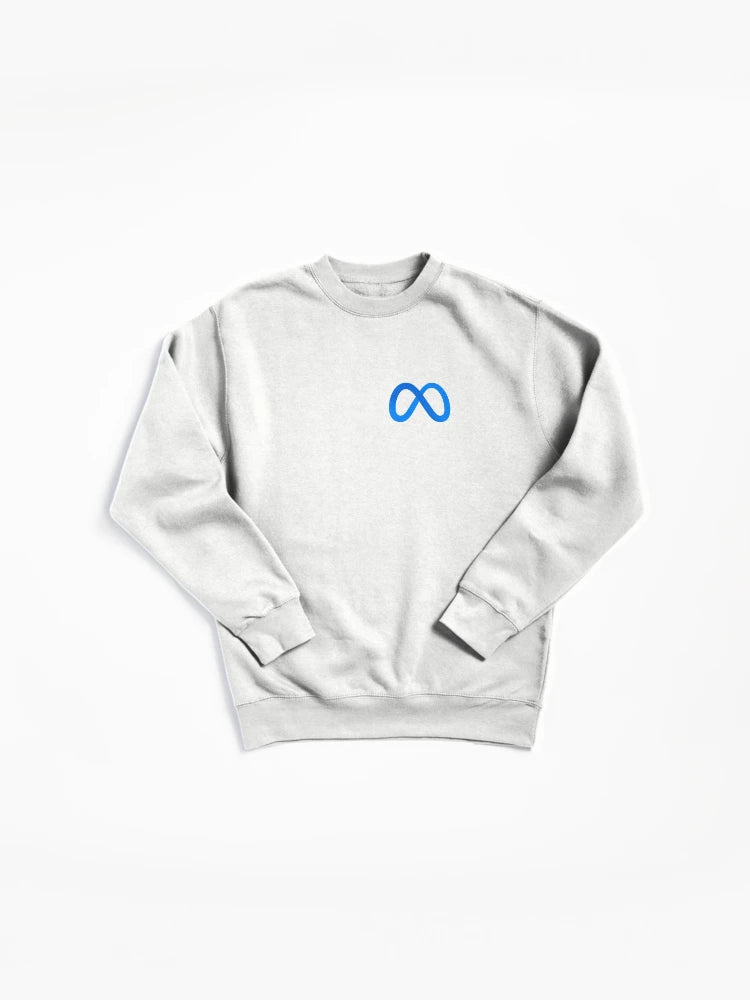 Meta AI Facebook Tech Pullover Sweatshirt - Modern Developer Top