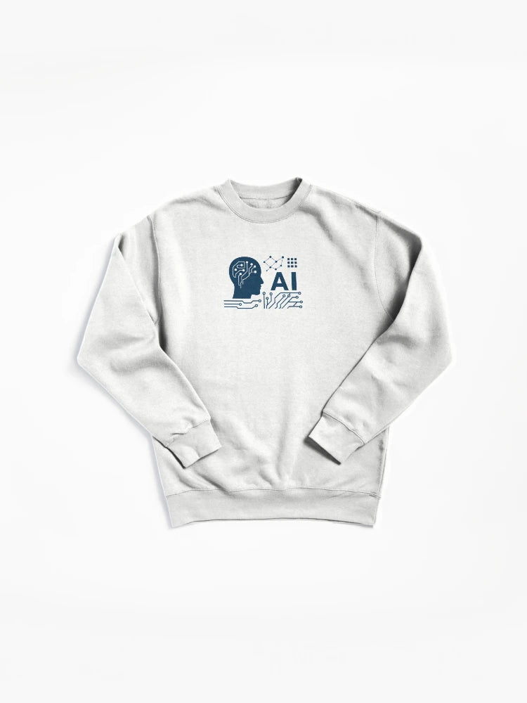 Artificial General Intelligence Pullover Sweatshirt - AGI Future Tech