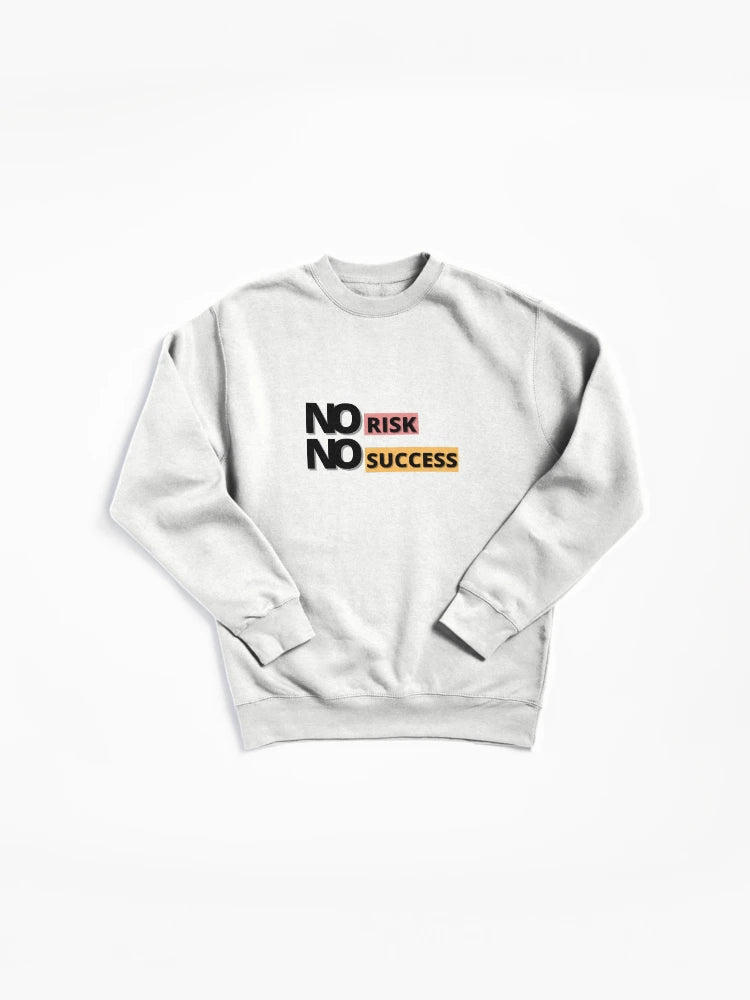No Risk No Success Pullover - Achievement Mindset Hoodie