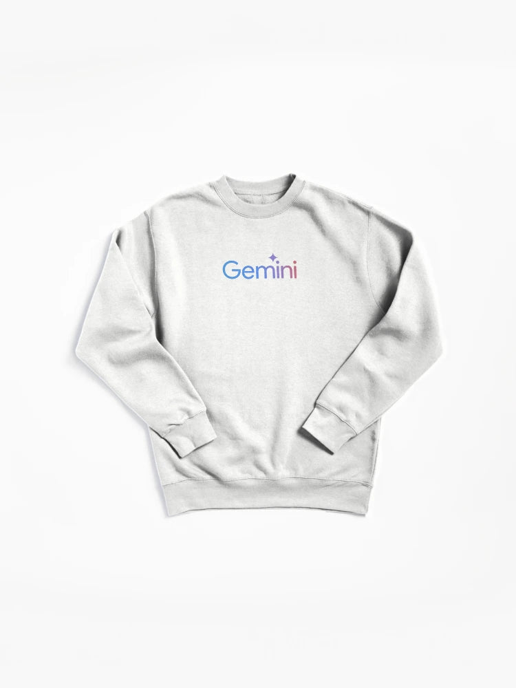 Gemini AI Technology Pullover Sweatshirt - Advanced LLM Developer Gear