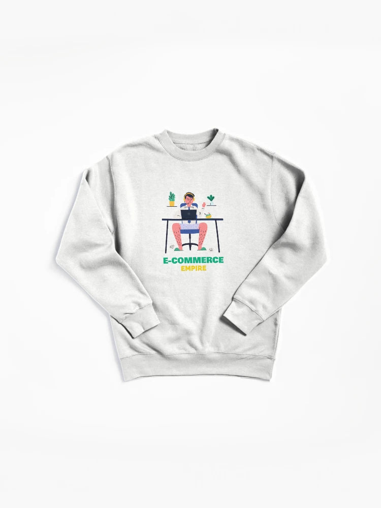 E-Commerce Empire Pullover Sweatshirt - Digital Marketing Gear
