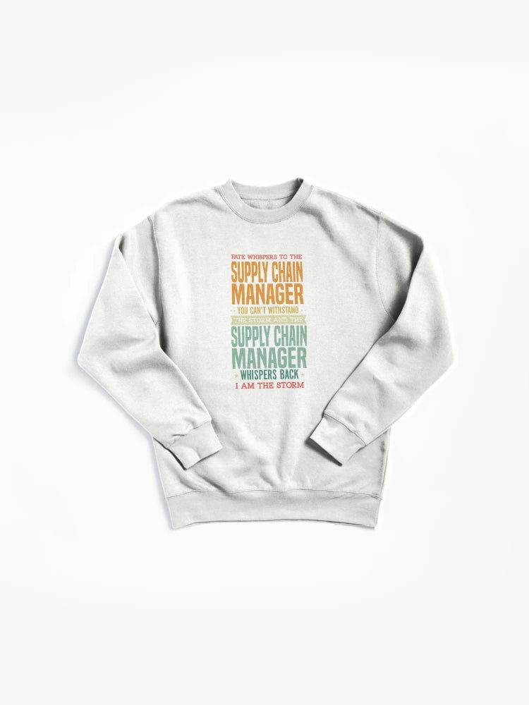 Supply Chain Manager Sayings - Professional Job Title Pullover