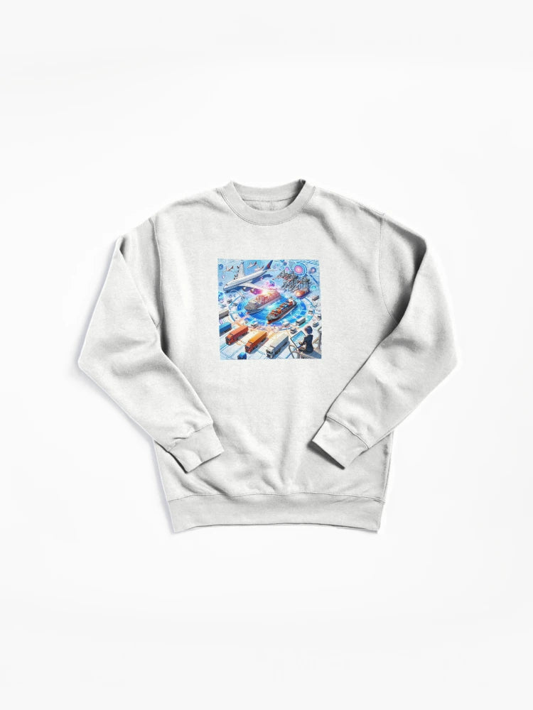 Supply Chain Network Anime Pullover Sweatshirt - Unique Design