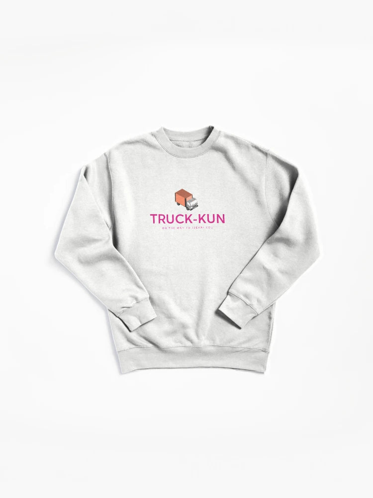 Truck-Kun Isekai Champion Pullover Sweatshirt - Funny Anime Top