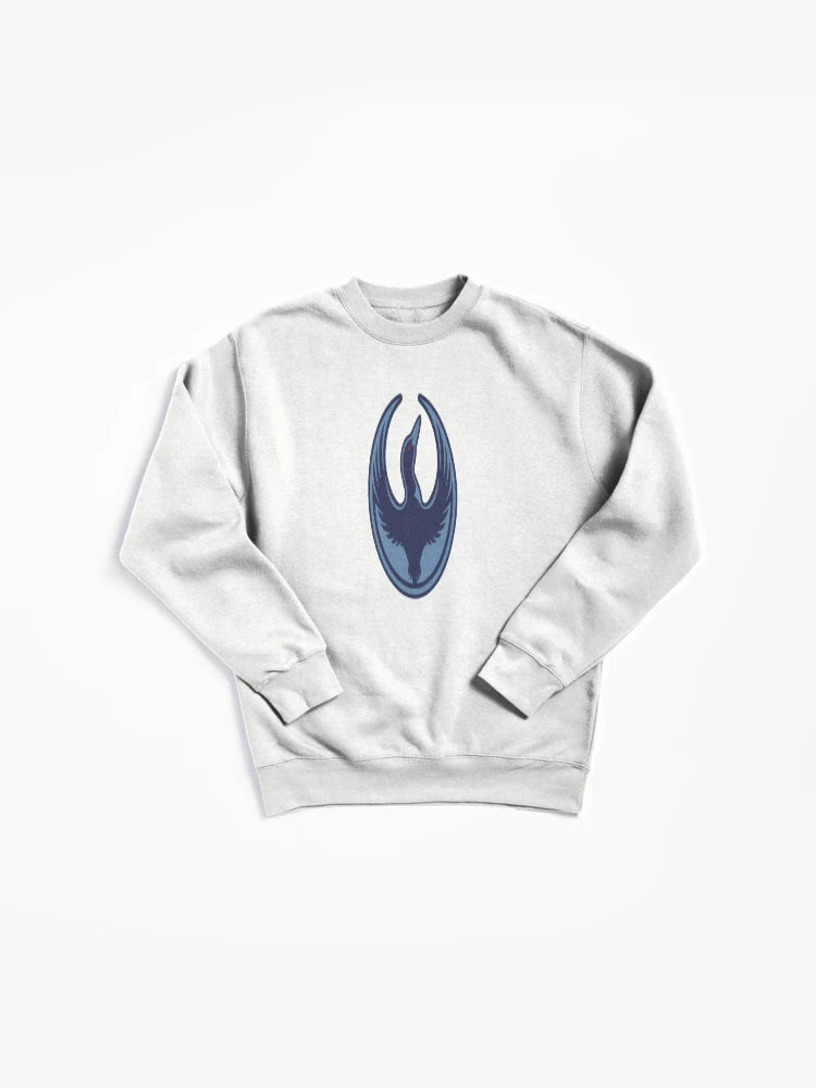 Rebel Loon Bird Pullover Sweatshirt - Unique Wildlife Graphic Art