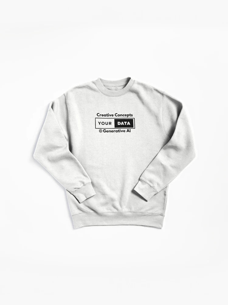 Your Data Generative AI Pullover - Custom Tech Pullover Sweatshirt