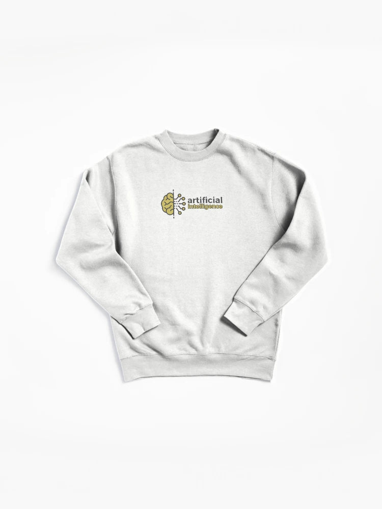 Artificial Intelligence Concept Pullover Sweatshirt - Future Tech Wear