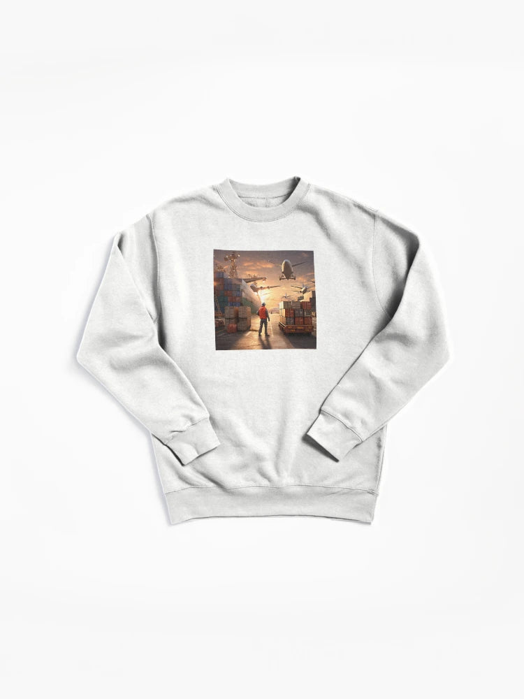 Logistics Workers Pullover Sweatshirt - Supply Chain Industry