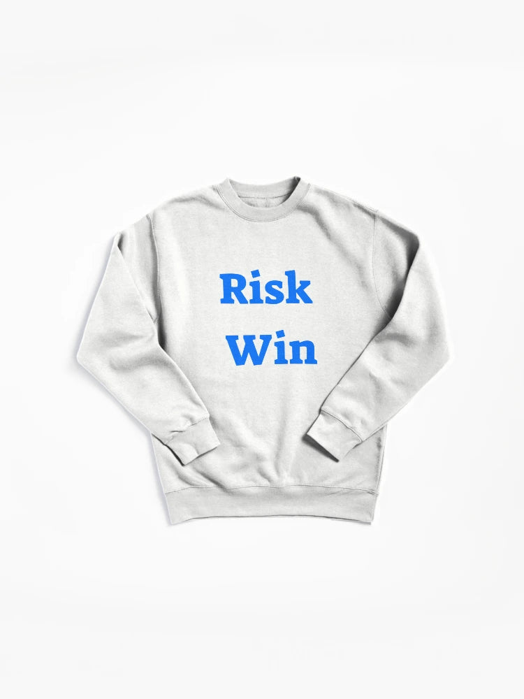 Risk Win Achievement Pullover - Motivational Victory Hoodie