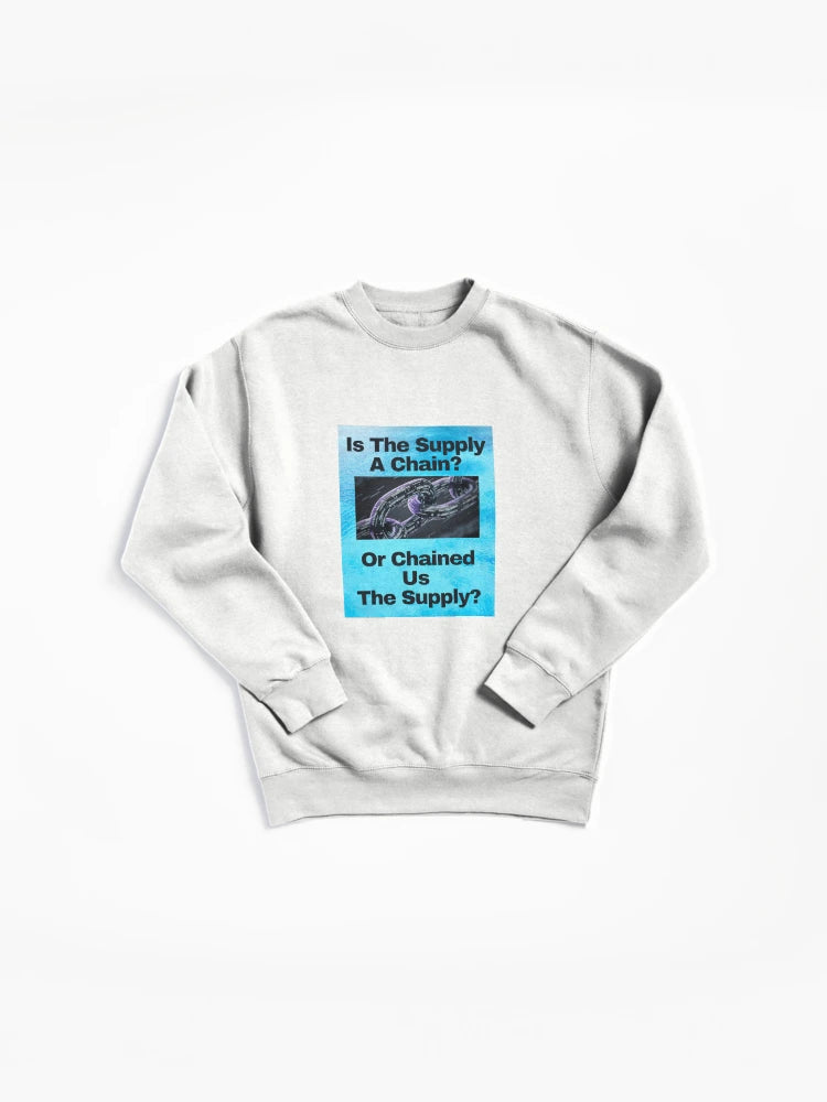 Chained In The Supply Pullover - Logistics Humor Pullover Sweatshirt