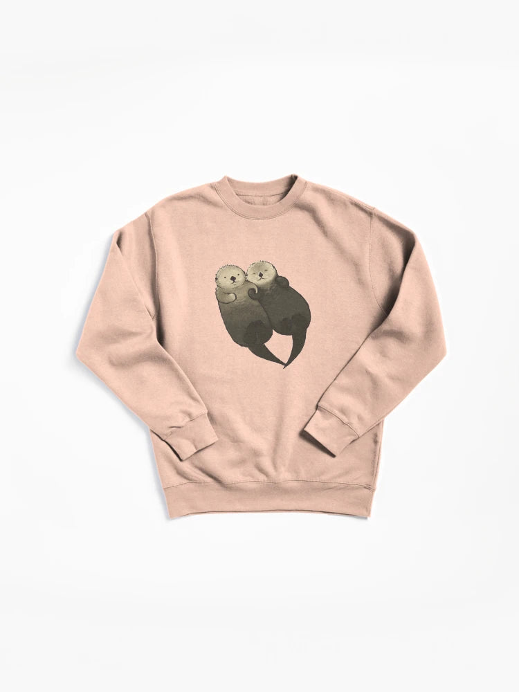 Significant Otters Pullover - Cute Couple Love Pullover Sweatshirt