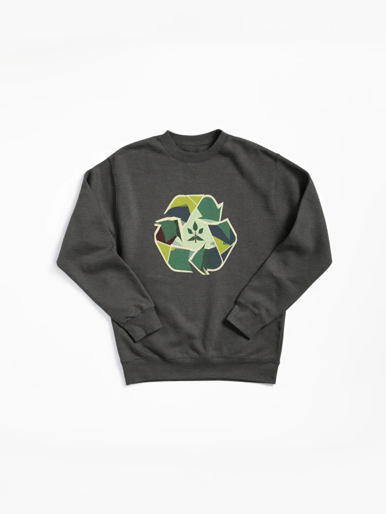 Sustainability Pullover Sweatshirt - Modern Ethical Fashion Top
