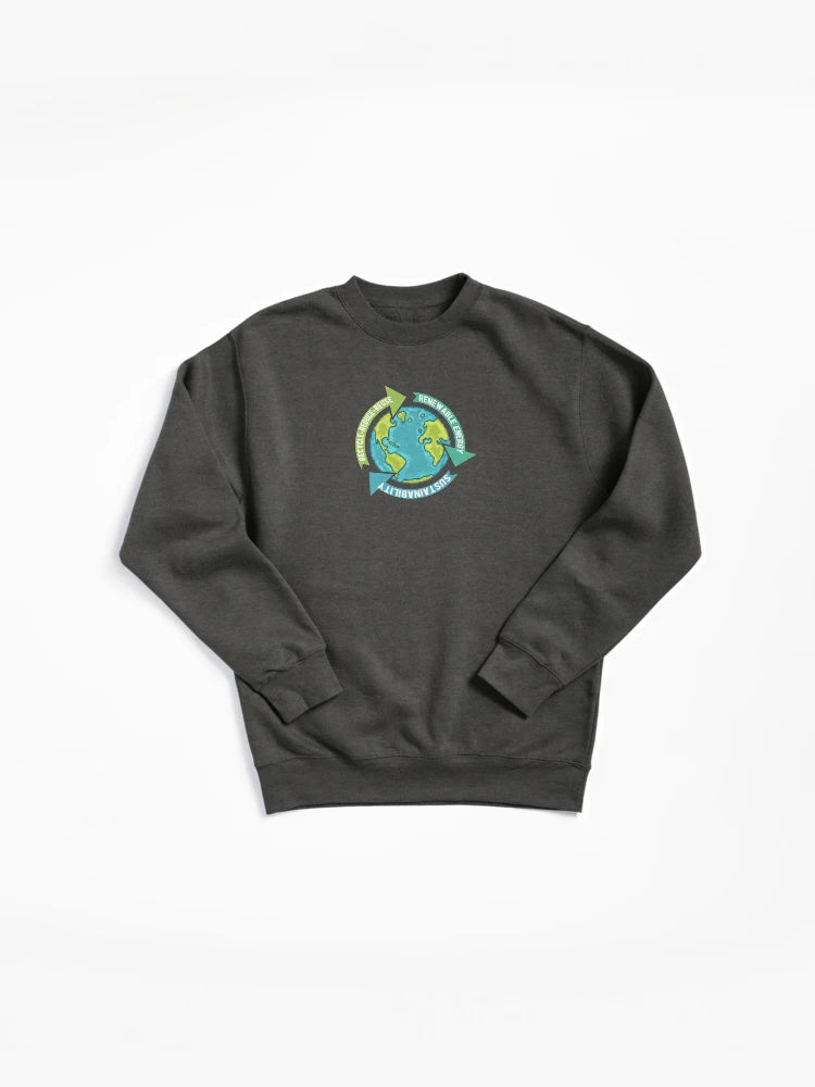 Earth Sustainability Environmental Care Pullover Sweatshirt