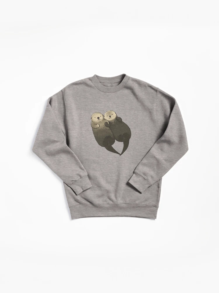 Significant Otters Pullover - Cute Couple Love Pullover Sweatshirt