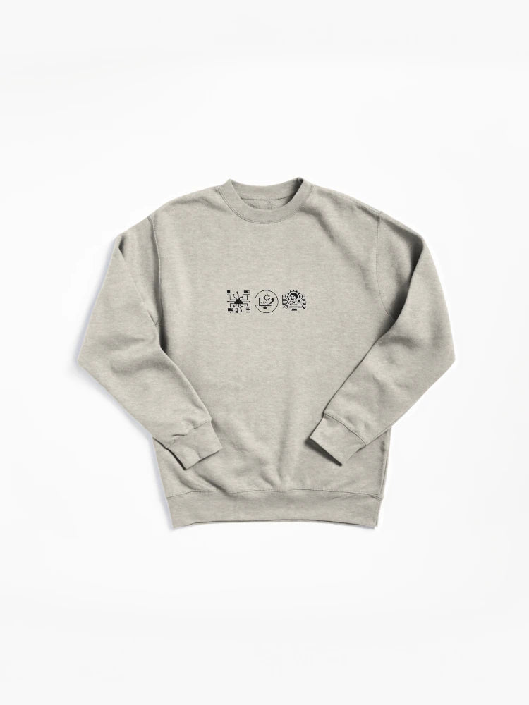 DevOps Icons Network Pullover - IT Operations Pullover Sweatshirt
