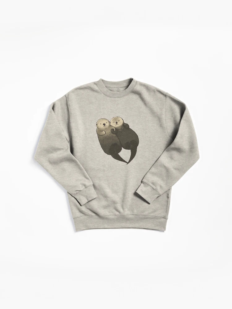 Significant Otters Pullover - Cute Couple Love Pullover Sweatshirt