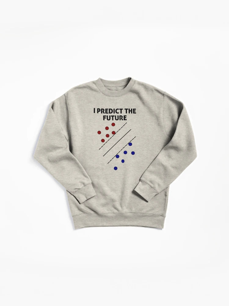 Support Vector Machine Pullover Sweatshirt - SVM Machine Learning