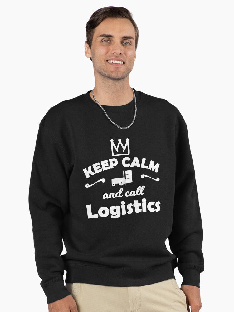 The Logistics Authority Pullover Sweatshirt - Supply Chain Manager Black