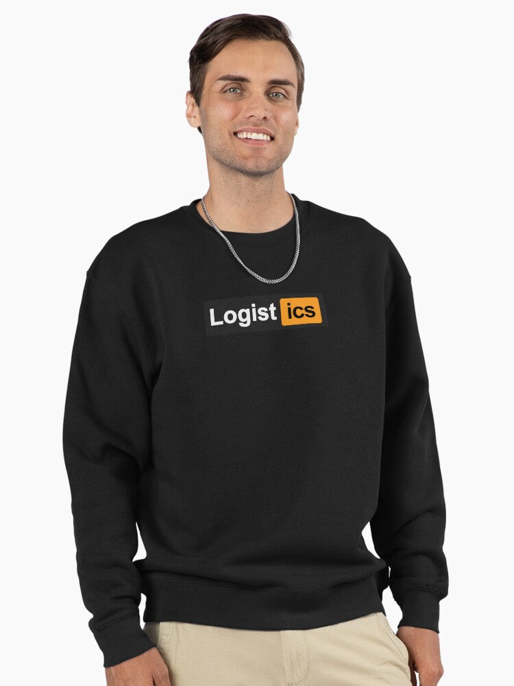 Essential Logistics Supply Chain Expert Pullover Sweatshirt Black
