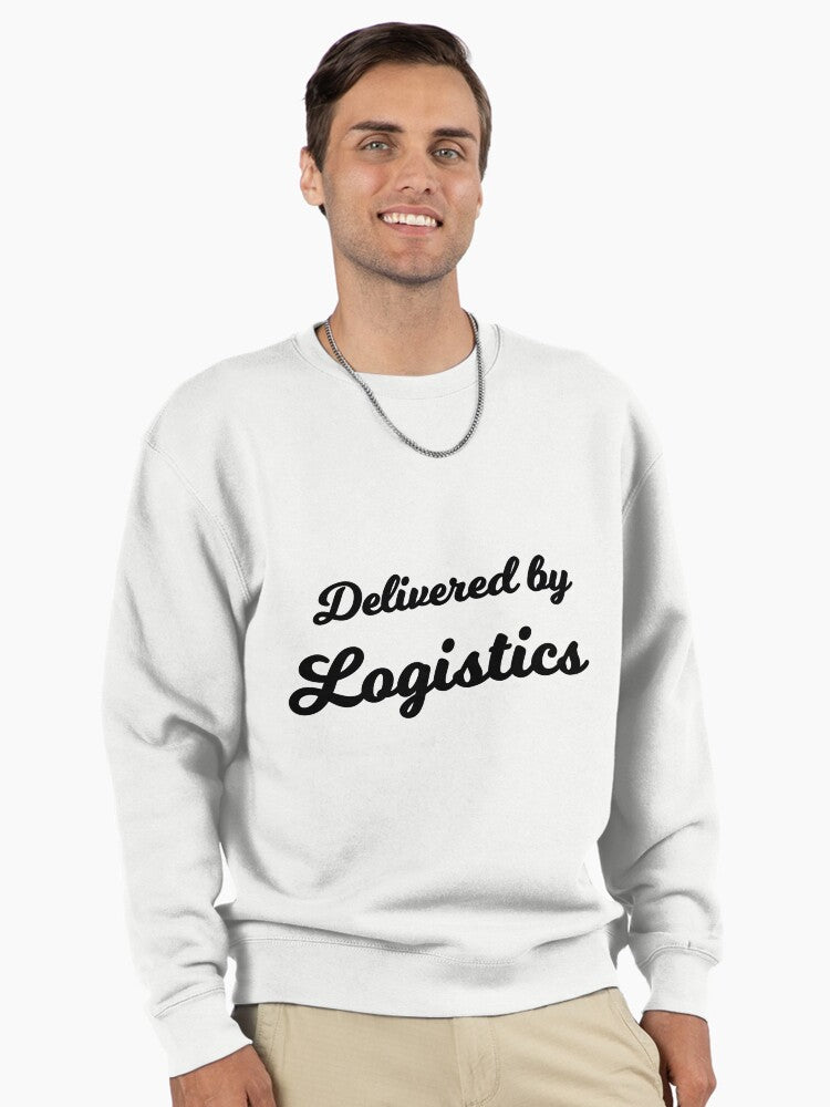 Transport Logistics Expert Pullover Sweatshirt - Global Shipping Top White