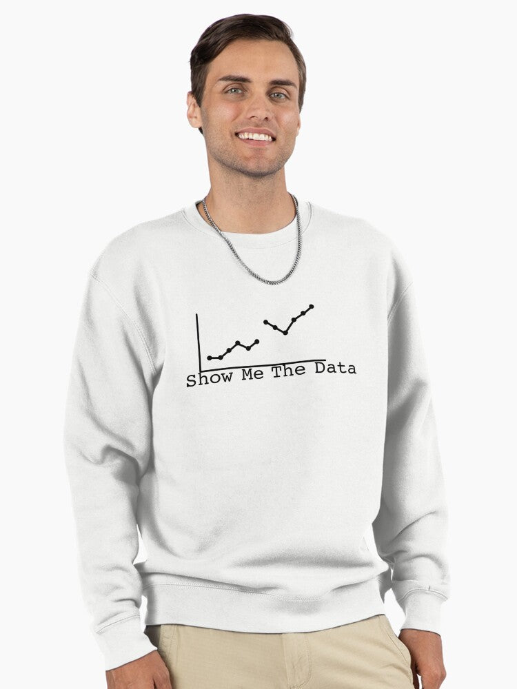 Essential Data Science Pullover Sweatshirt - Classic Tech Apparel White