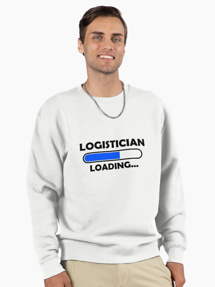 Future Logistician Student Graduation Pullover Sweatshirt White