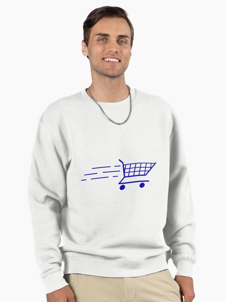 To Market Pullover Sweatshirt - Business Strategy & Growth Top White