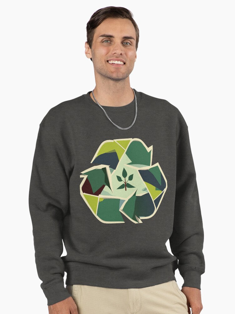 Sustainability Pullover Sweatshirt - Modern Ethical Fashion Top Charcoal Heather