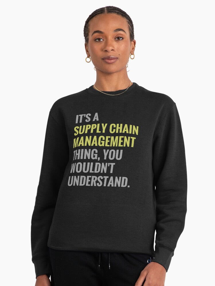 Funny Supply Chain Management Gift - Industrial Engineer Hoodie Black