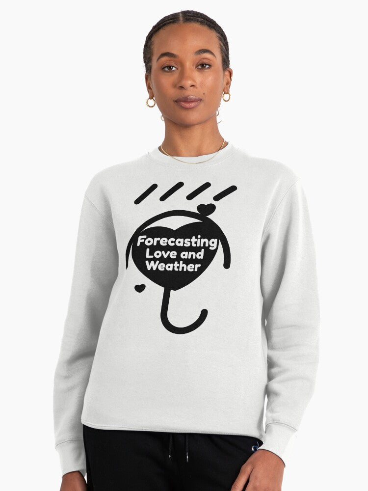 Forecasting Love And Weather: Korean Drama Fan Gift Pullover White