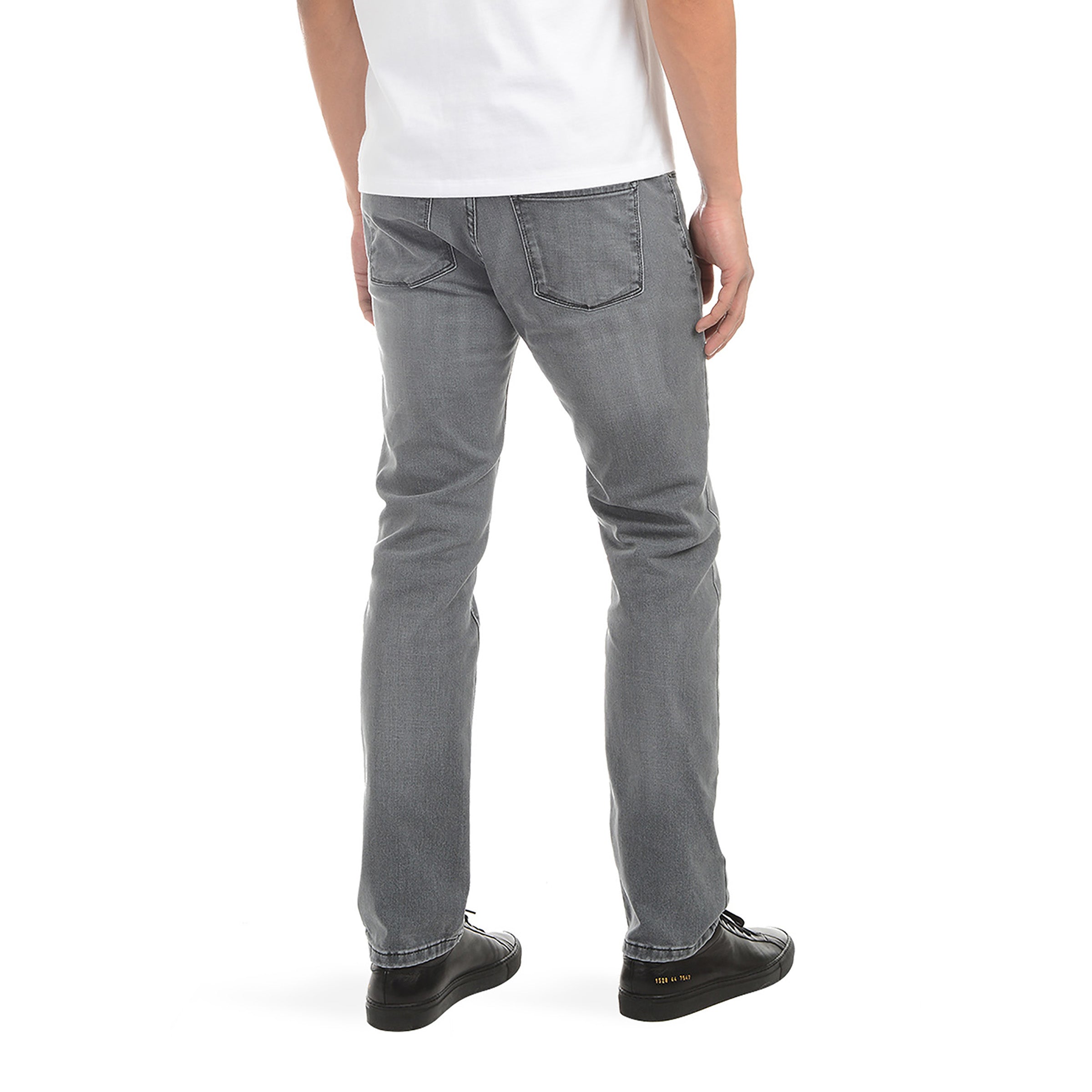 Slim Gray Stretch Jeans