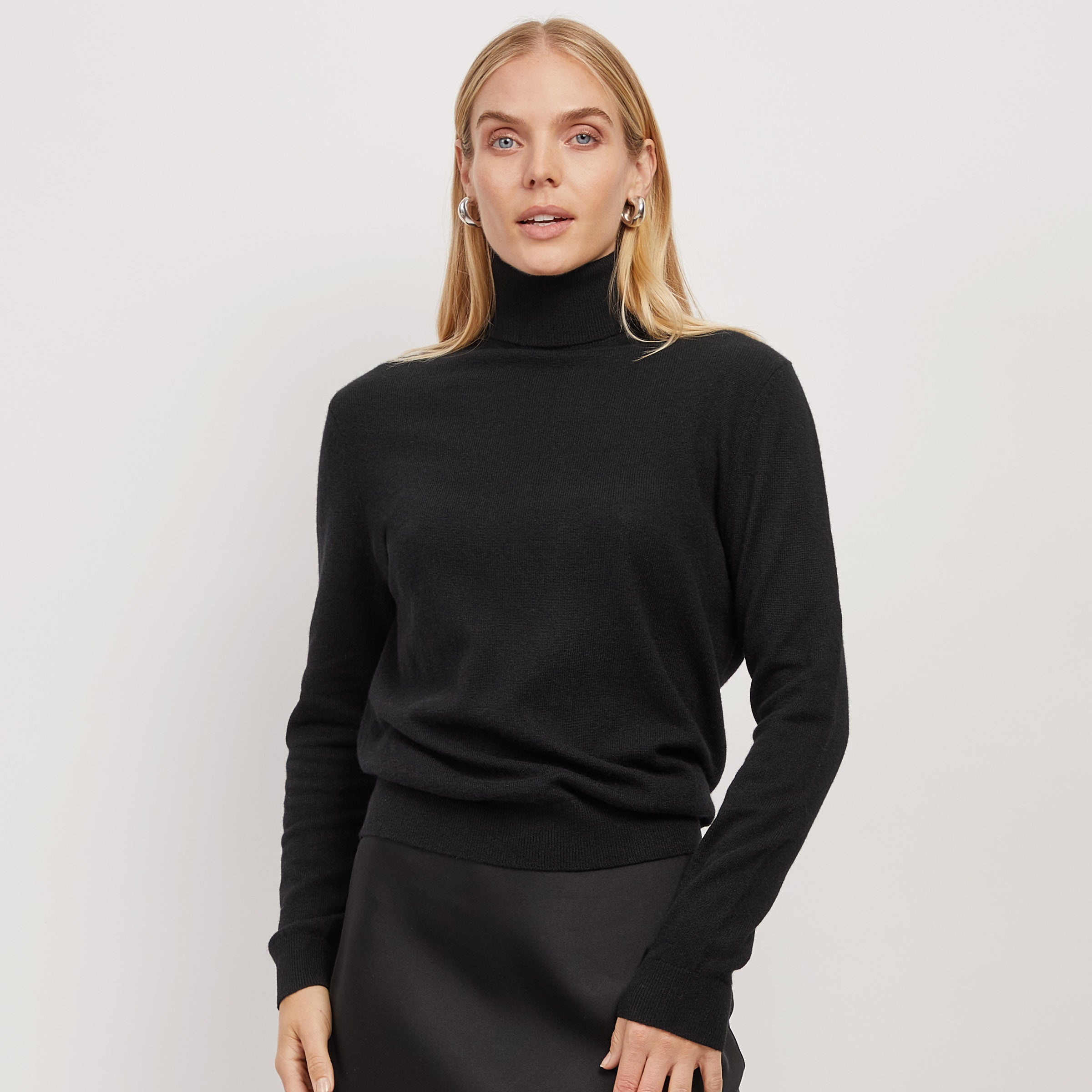 Cashmere Turtleneck Willow Sweater